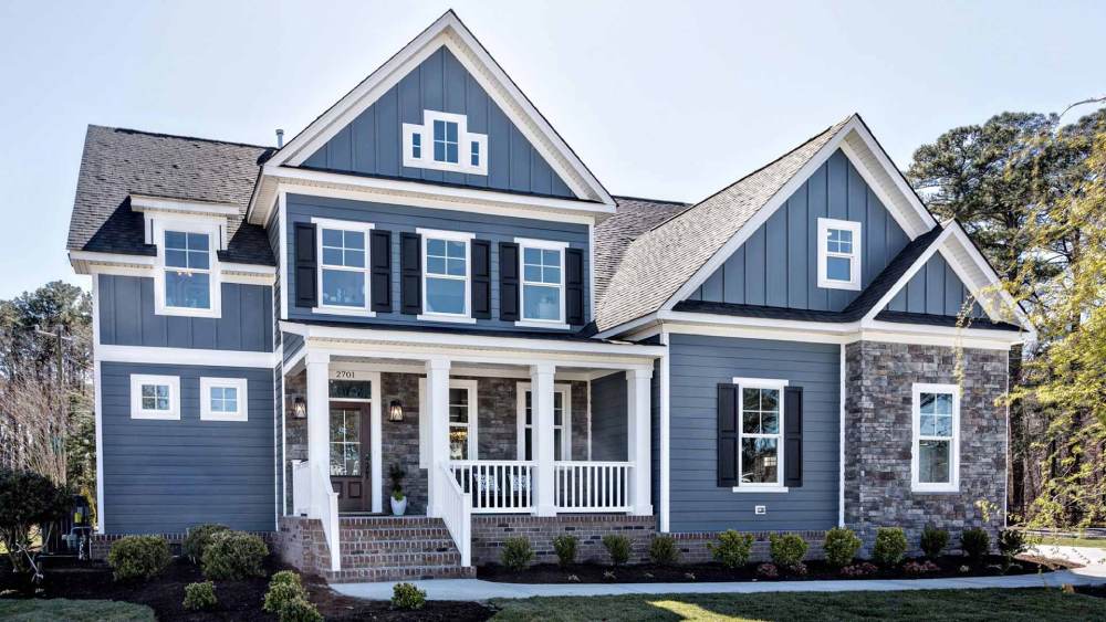 house with vinyl siding